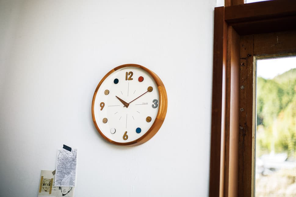 スイープムーブメントの時計