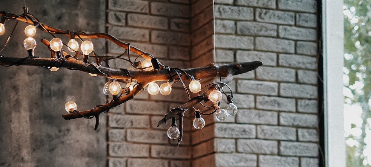 照明で作るオシャレなインテリア