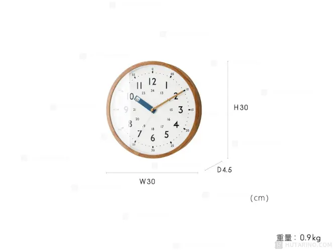 Interform 知育時計 CL-2937 Storuman ストゥールマン サイズ表記