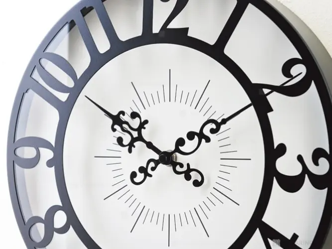 CL-4960 GISEL ジゼル WALL CLOCK 壁掛け時計 インデックスのアップ写真