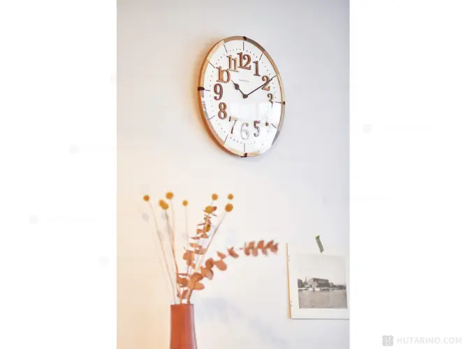 CL-9706 Tiel ティール 電波掛け時計 使用イメージ