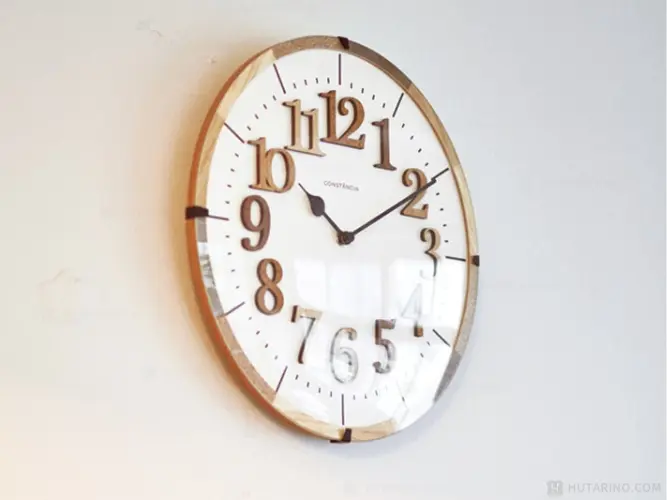 CL-9706 Tiel ティール 電波掛け時計 使用イメージ