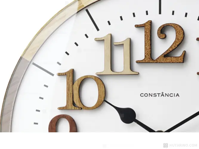 CL-9706 Tiel ティール 電波掛け時計 文字盤の写真