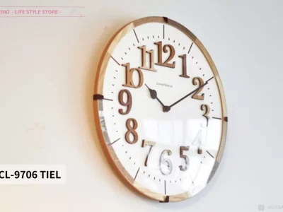 Tiel ティール WALL CLOCK 壁掛け時計 電波掛け時計