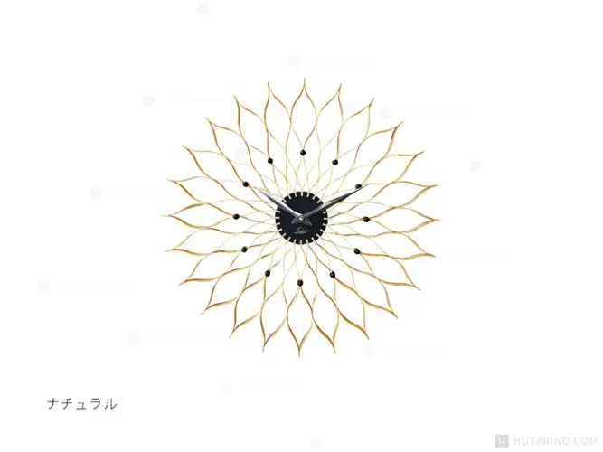 CL-9903 Leffard ルファール 壁掛け時計 単品商品写真 NA ナチュラル