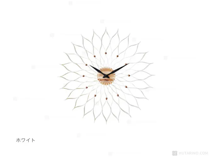 CL-9903 Leffard ルファール 壁掛け時計 単品商品写真 WH ホワイト