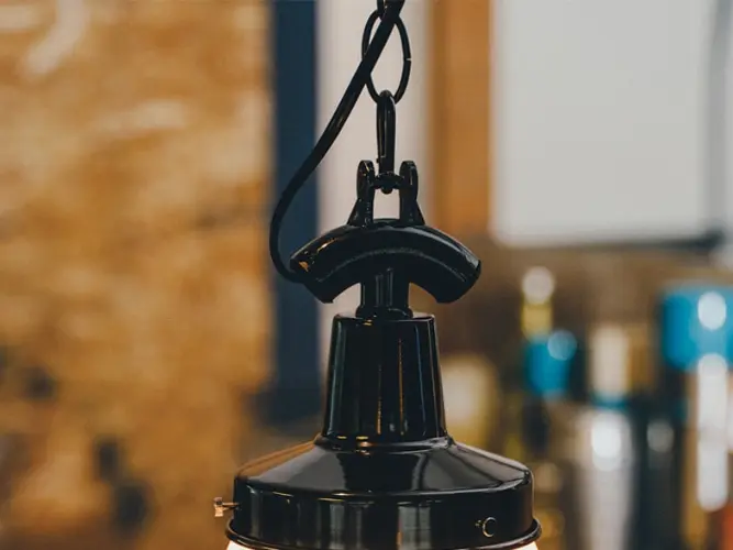 LT-3384 Oakdaleオークデール ソケット部分のディティール。