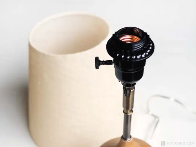 LT-3605 Valka Table Lamp ヴァルカテーブルランプ テーブルライト ソケットがよくわかる写真