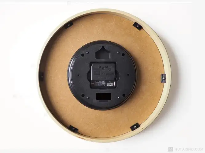 CL-2940 Plock プロック 電波掛け時計 裏側の写真