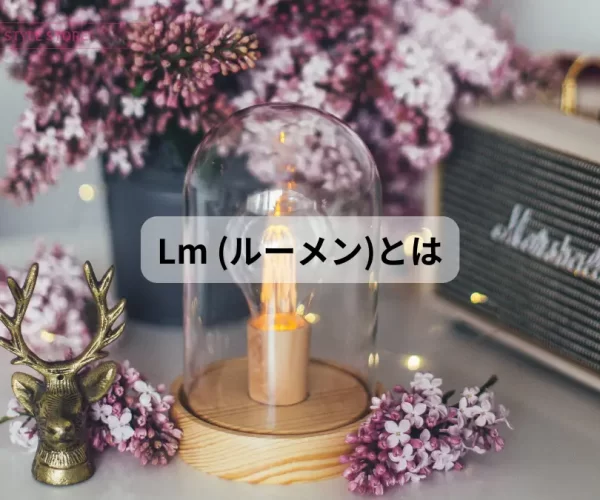 照明器具の明るさ lm(ルーメン)について