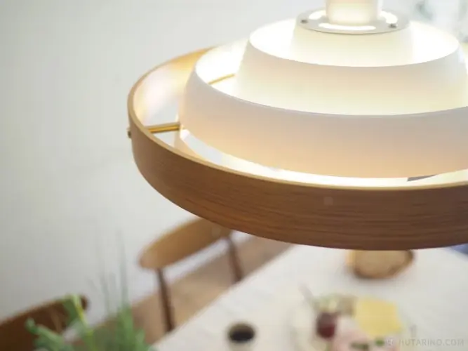 LT-3982 LT-3984 Norr ノール ペンダントライト 天井照明 点灯時の雰囲気がわかる写真