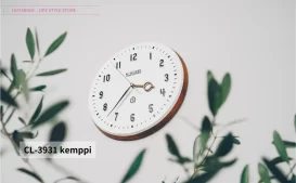 Kemppi ケンピ [ レビュー 詳細情報 ] 静かな時計 CL-3931