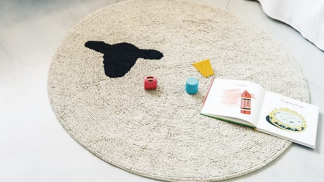 FL-3783 Horkko ホルッコ ラグ マット Φ100cm