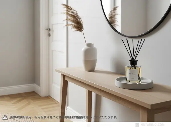 リードディフューザーとは?を説明する使用イメージ写真