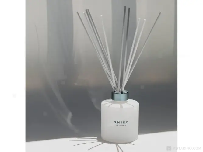SHIRO キンモクセイ フレグランスディフューザー(容器+リキッド+スティック 3点セット) 180mL 2ヶ月目安 ルームフレグランス