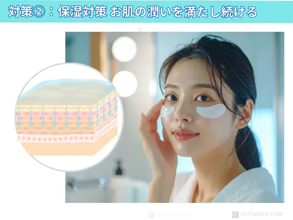 お肌の保湿対策の重要性