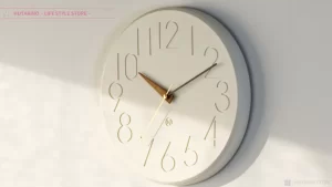 CL-4168 Smuk スムーク ウォールクロック の使用イメージ写真