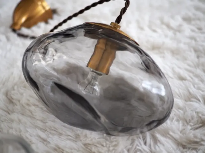 LT-4264 Neron ネロン ペンダントライト GYの色味がよくわかる写真