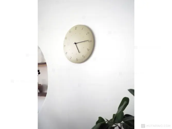 CL-4340 Kalmar カルマル ウォールクロック 静かな時計 使用イメージ写真