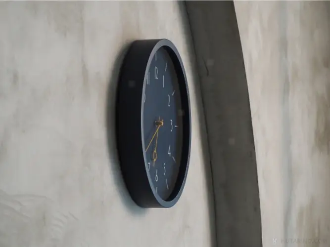 CL-4344 Veteli ヴェテリ ウォールクロック 横から見た写真