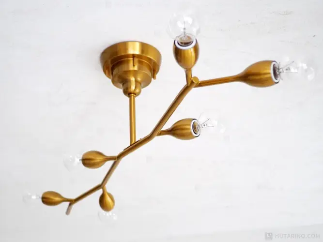 LT-4377 LT-4380 Kladi クラディ シーリングライト クリアボール球の消灯時の雰囲気