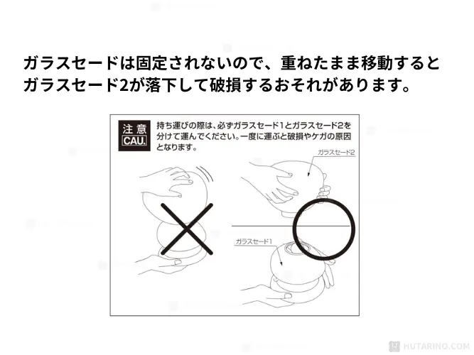 LT-4381-3 Uninen ウニネン の使い方 移動する時の注意点