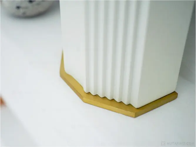 CL-4308 Elima エリマ テーブルクロック ベースのアルミ素材