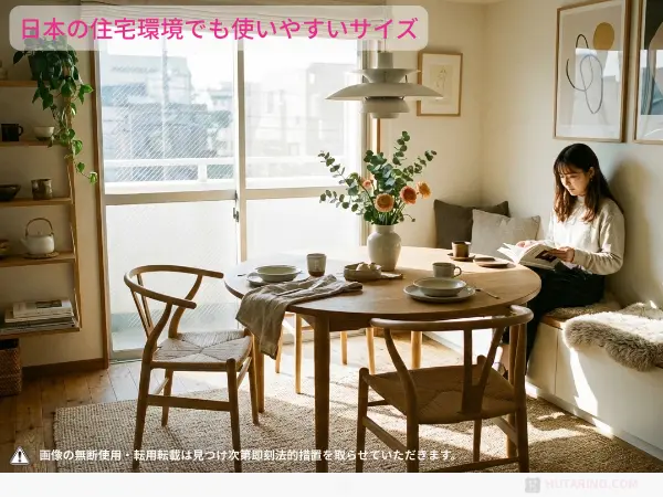 2. 日本の住環境に「ちょうどいい」サイズ感