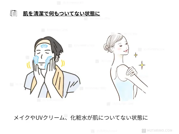 家庭用レーザー脱毛器 tria トリア の使い方 お肌を綺麗に整える イラスト