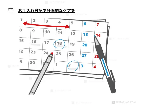 脱毛のお手入れ日記