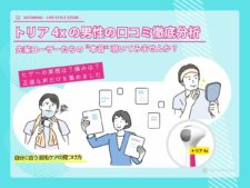 【トリア 男性ユーザーの口コミまとめ】購入者の半数が男性という事実とそのリアルな感想とは