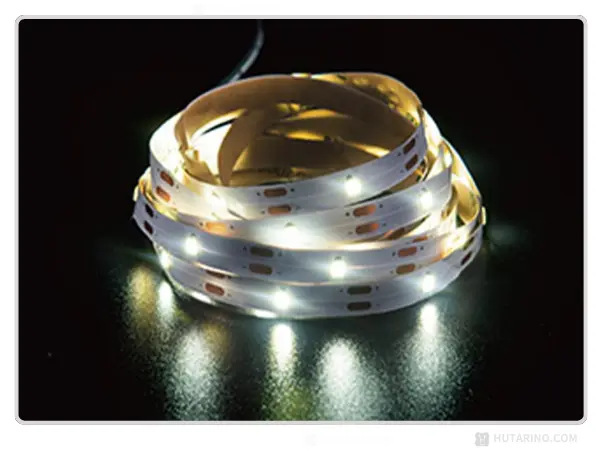 ダイソーLEDテープライト 明るさ