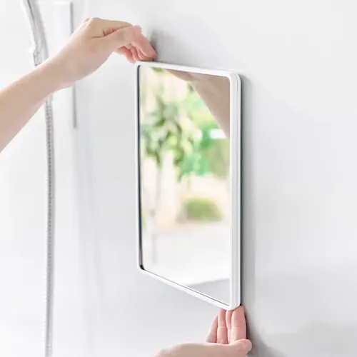 山崎実業 Tower マグネットバスルーム樹脂ミラー タワー 角型