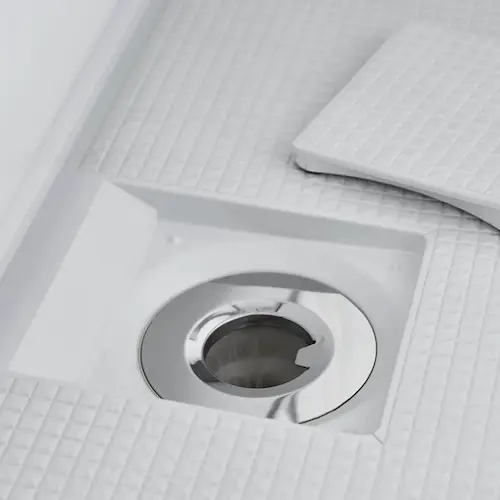 山崎実業 Tower お風呂の排水口ネットホルダー