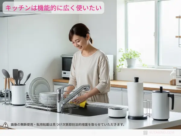 【キッチン編】「作業スペースの狭さ」を解消したい方へ