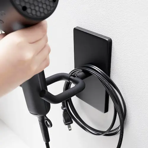 ウォール角度調節ドライヤーホルダー タワー 石こうボード壁対応